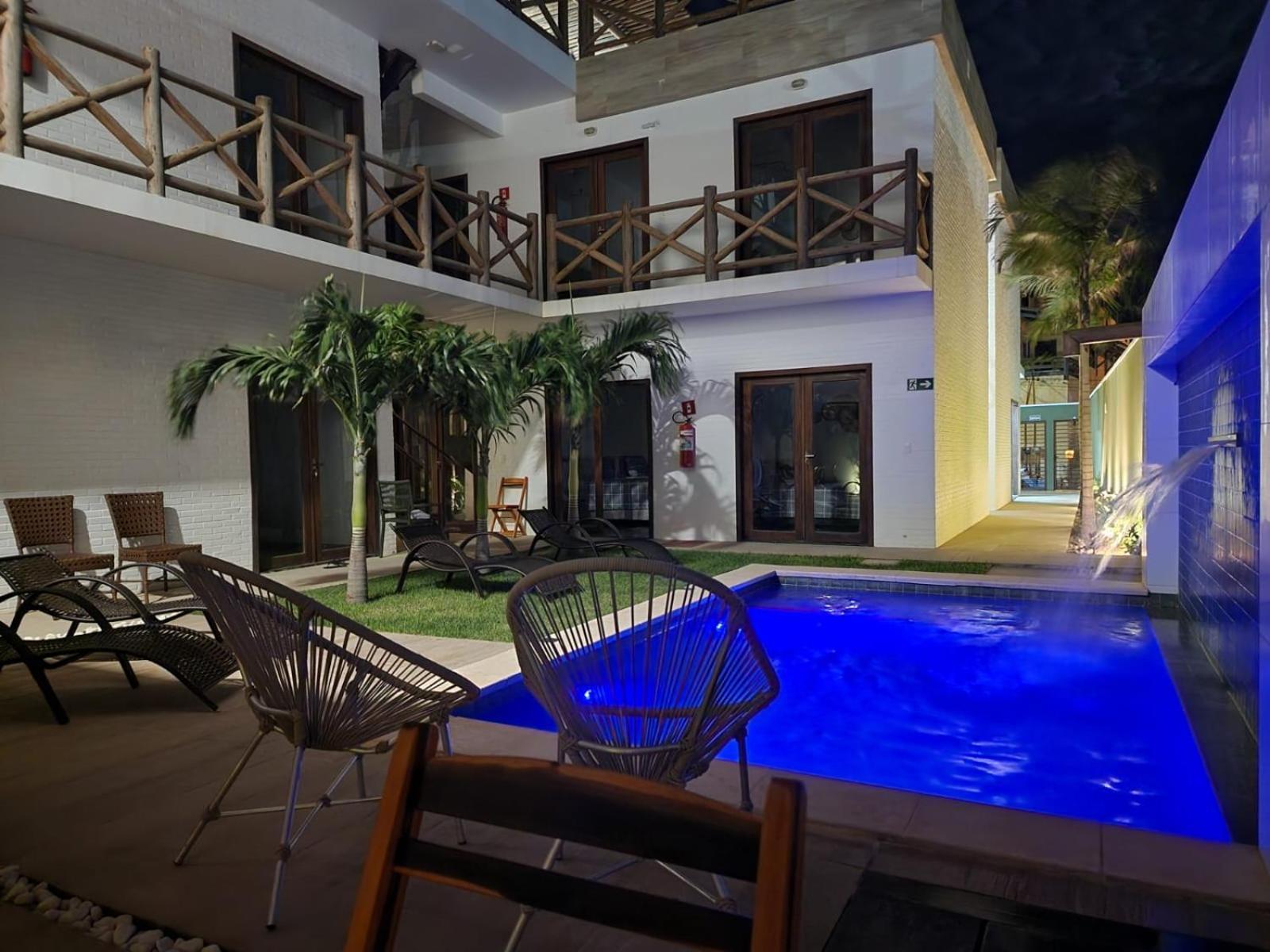 Pousada Solarium Canoa Quebrada Bagian luar foto