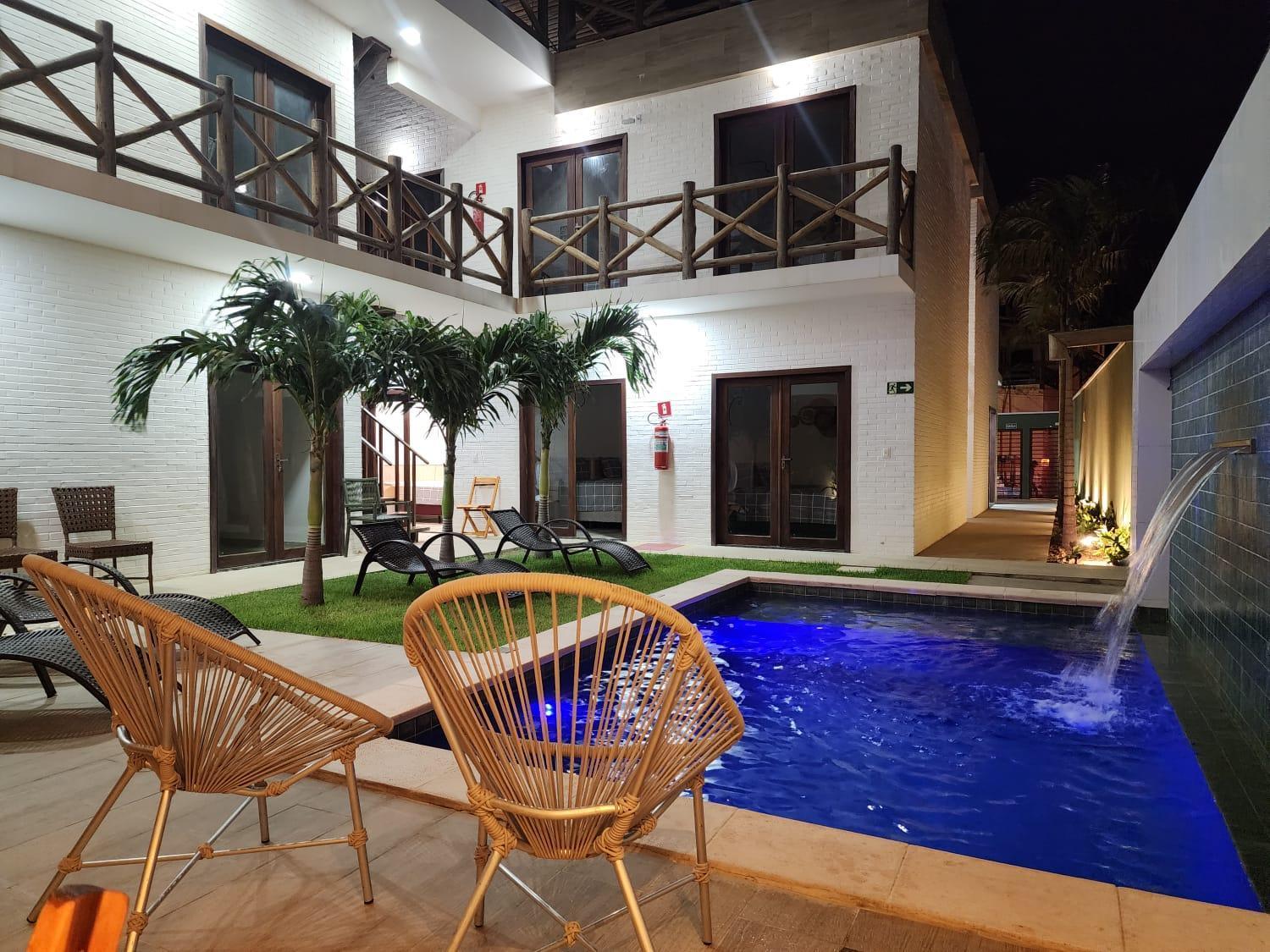 Pousada Solarium Canoa Quebrada Bagian luar foto